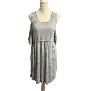 UMGEE peasant cold shoulder tunic sundress